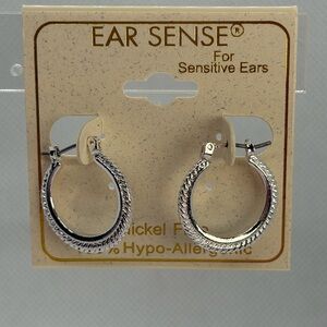 3For$20 Silver Hoop Earrings for Sensitive Ears